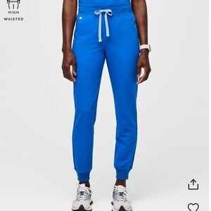 High waisted Zamora jogger scrub pants XS petite